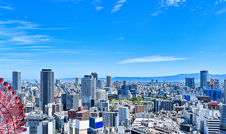 大阪市内での豊富な実績